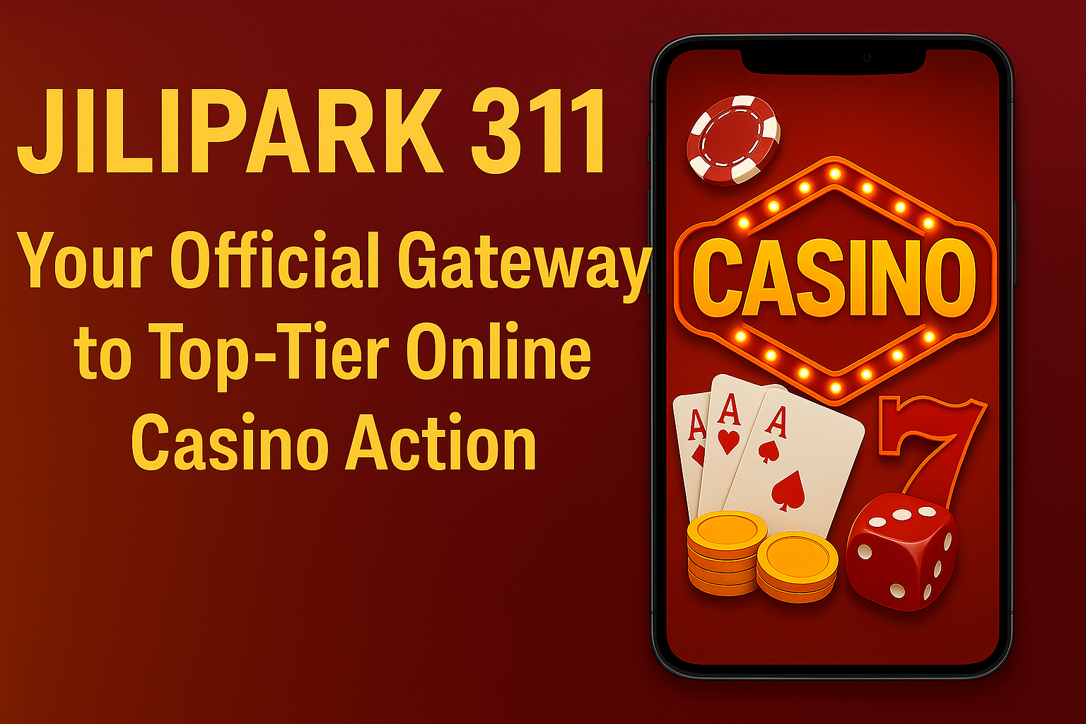 JILIPARK 311: Your Official Gateway to Top-Tier Online Casino Action